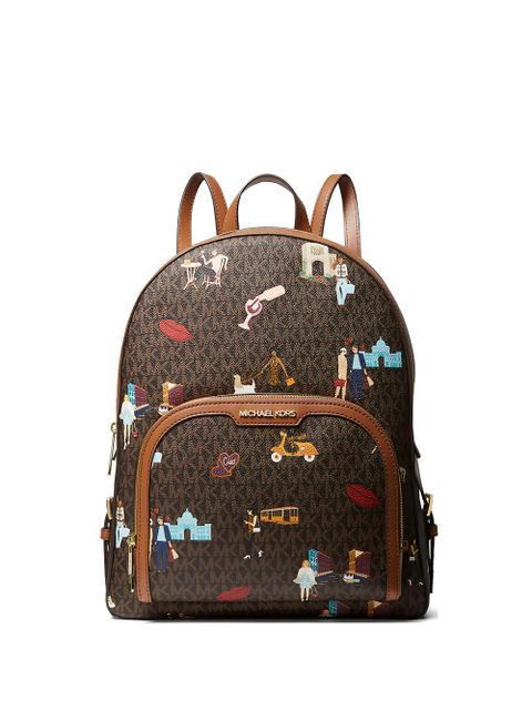 Michael Kors large Jaycee Jet Set Girls backpack - Brown - zdjęcie produktu nr 1