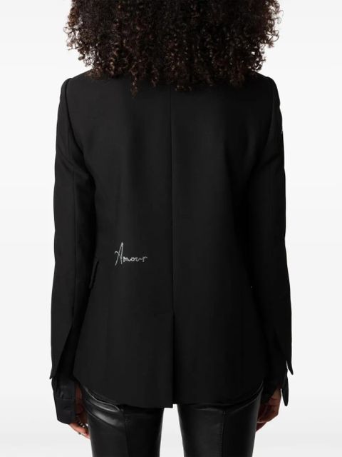 Zadig&Voltaire Very Heart blazer - Black