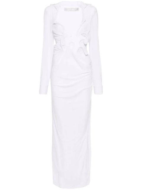 Christopher Esber Venus plunging maxi dress - White - zdjęcie produktu nr 1