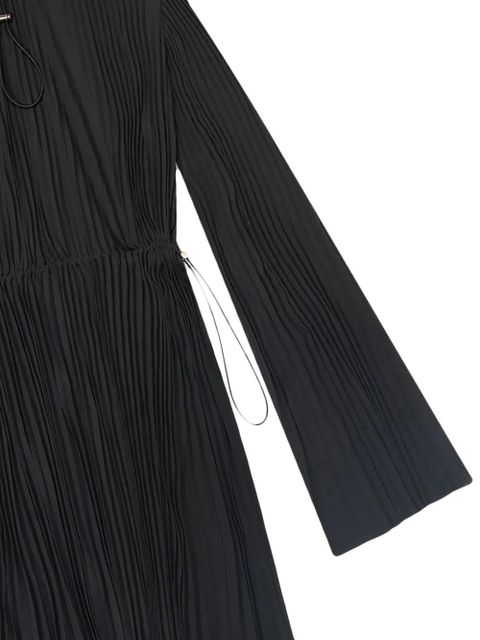 Balenciaga fully-pleated midi dress - Black