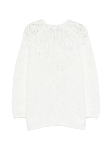 Comme Des Garçons textured knitwear - White - zdjęcie produktu nr 2