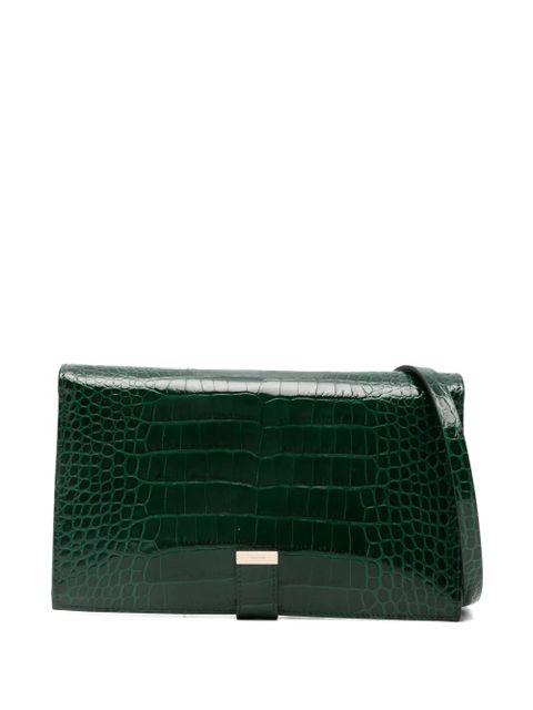 TOM FORD croc-effect wallet - Green - zdjęcie produktu nr 1