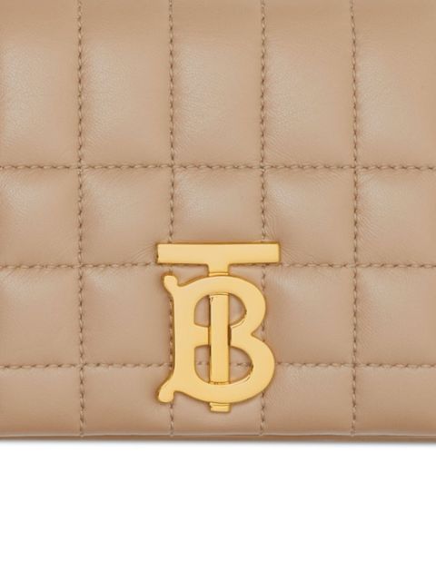 Burberry Lola leather quilted bag - Neutrals