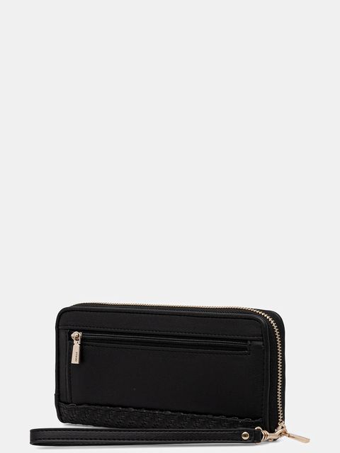 Guess portfel MIREMA damski kolor czarny SWWG96 31146