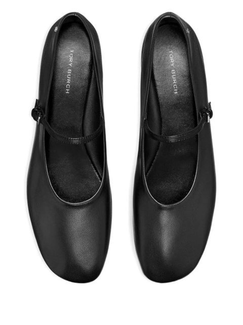Tory Burch buckle-strap ballet flats - Black - zdjęcie produktu nr 2