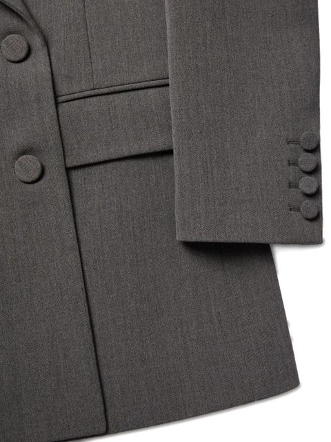 Valentino Garavani flap-pocket coat - Grey