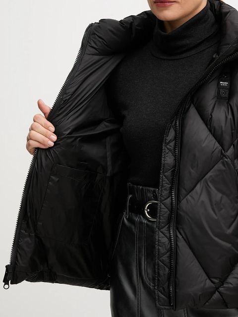 Blauer kurtka puchowa LAMARTINE kolor czarny zimowa BLDC03167