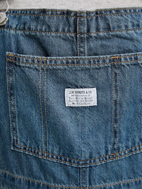 Levi's ogrodniczki jeansowe VINTAGE SHORTALL damskie 52333 - zdjęcie produktu nr 2
