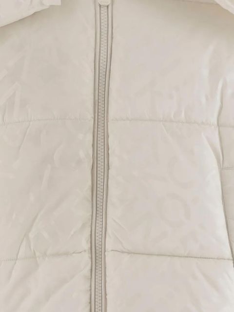 PINKO hooded puffer jacket - White