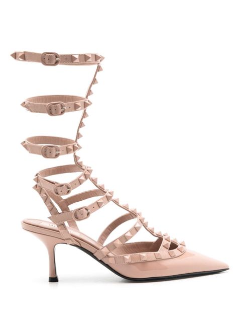 Valentino Garavani 70mm Rockstud pumps - Neutrals