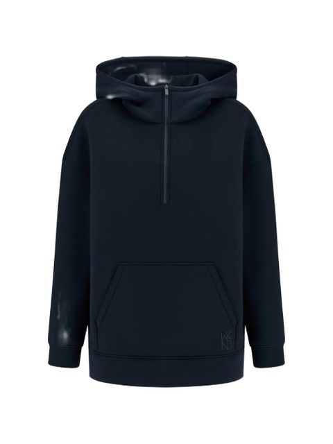Weekend Max Mara WdkRadura high-neck half-zip hoodie - Blue - zdjęcie produktu nr 1