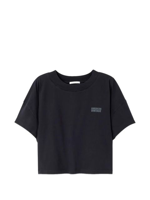 American Vintage Gixy short-sleeve T-shirt - Black - zdjęcie produktu nr 1