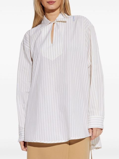 Marni striped shirt - White
