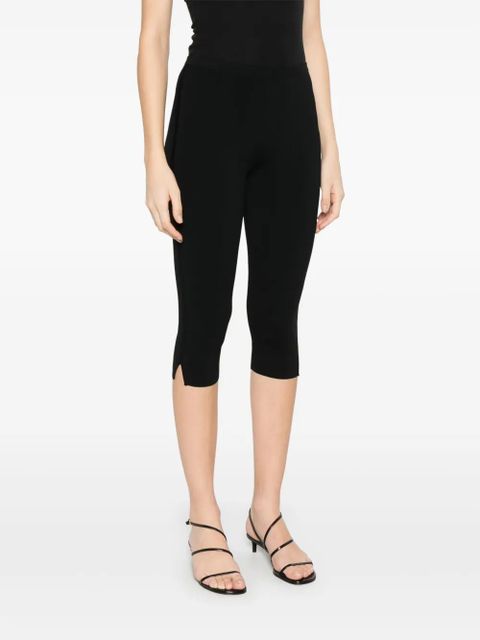 TOTEME Capri trousers - Black