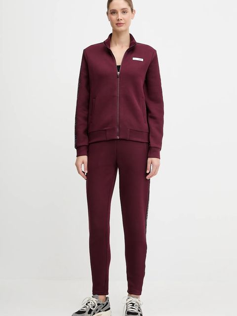 EA7 Emporio Armani dres damski kolor bordowy AF13151.7W000680 - zdjęcie produktu nr 1