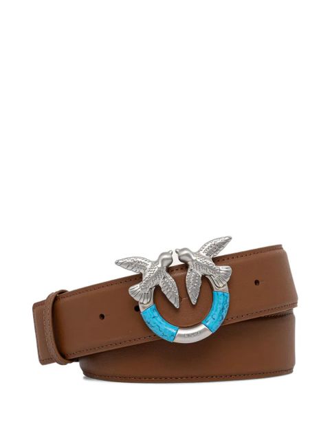 PINKO logo-buckle belt - Brown - zdjęcie produktu nr 1