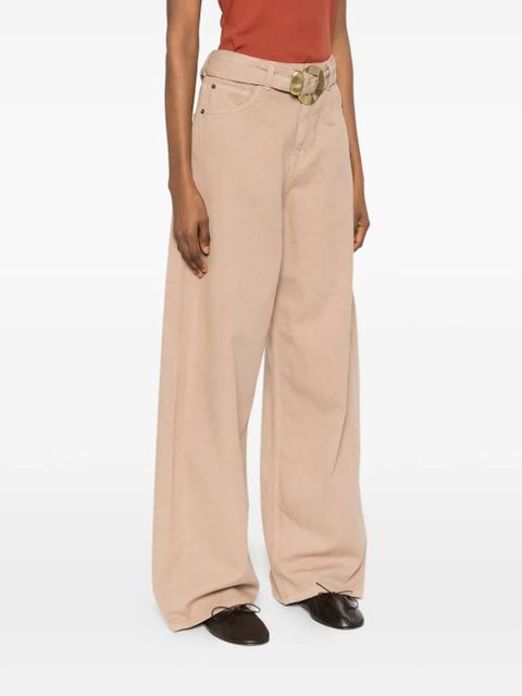 TWINSET belt jeans - Neutrals