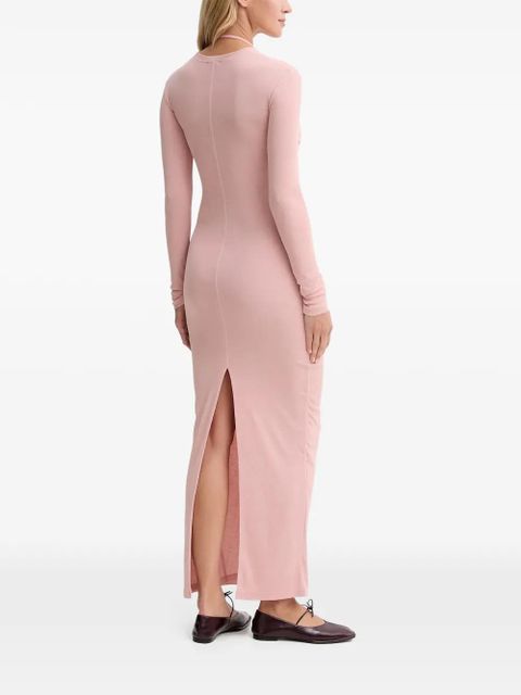 Nanushka twisted long-sleeved dress - Pink