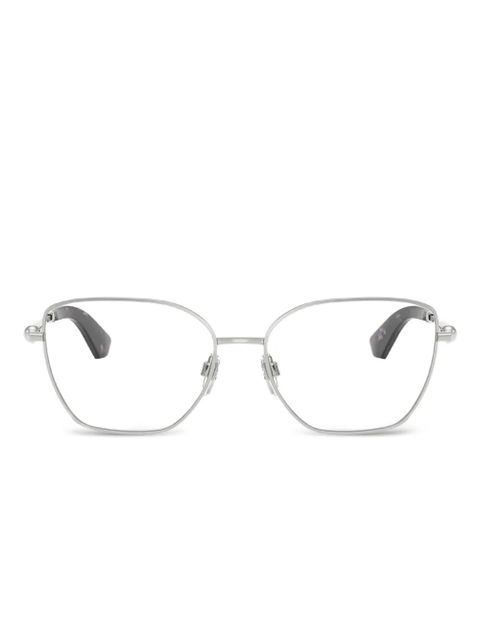 Burberry Eyewear cat-eye glasses - Silver - zdjęcie produktu nr 1