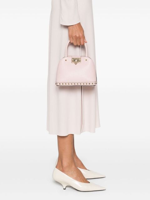 Valentino Garavani small Rockstud tote bag - Pink