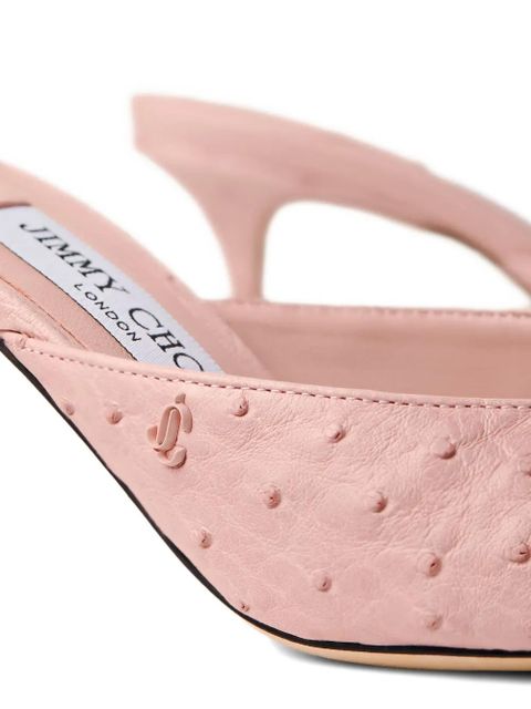 Jimmy Choo 65mm Vivi mules - Pink