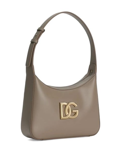 Dolce & Gabbana leather shoulder bag - Neutrals