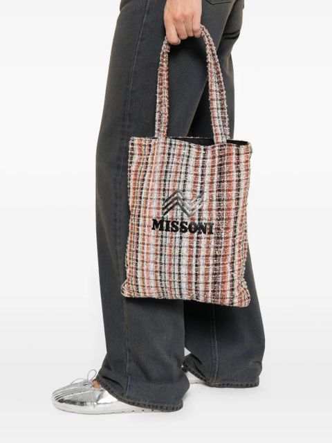 Missoni Vertical tote bag - Neutrals - zdjęcie produktu nr 2