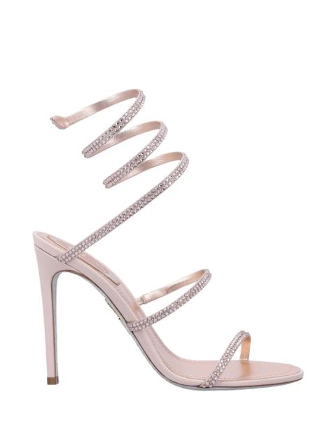 René Caovilla Cleo rhinestone spiral pumps - Pink - zdjęcie produktu nr 1