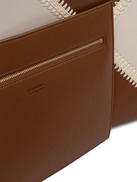 Nanushka Origami tote bag - Brown