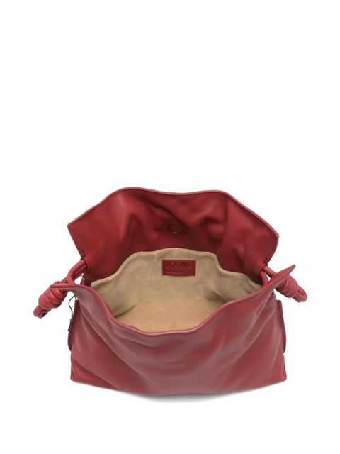 LOEWE mini Flamenco drawstring clutch bag - Red
