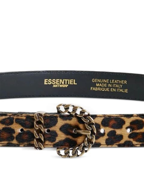 Essentiel Antwerp leather belt - Brown - zdjęcie produktu nr 2