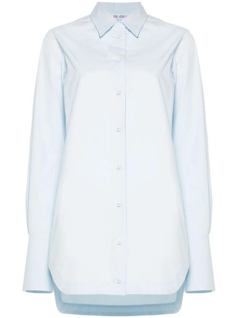 The Attico button-fastening shirtdress - Blue - zdjęcie produktu nr 1