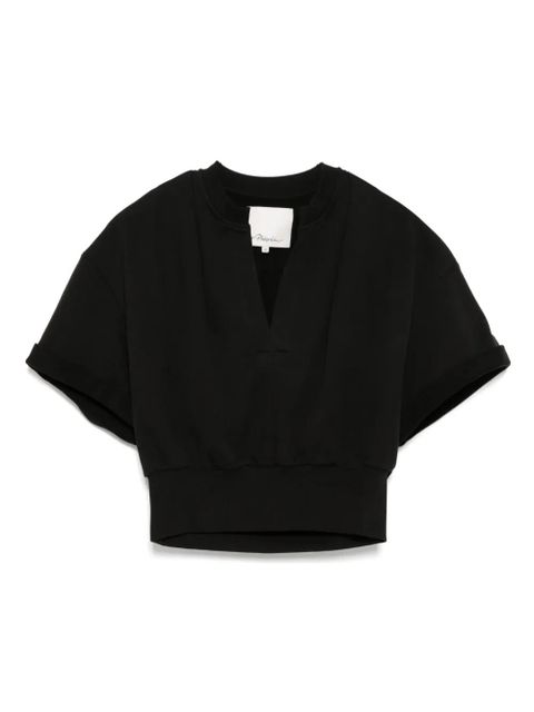 3.1 Phillip Lim cropped top - Black - zdjęcie produktu nr 1
