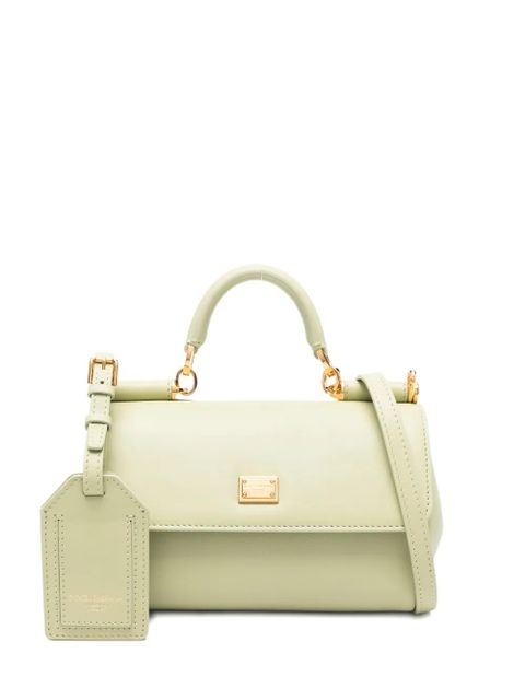 Dolce & Gabbana top handle charm clutch bag - Green - zdjęcie produktu nr 1