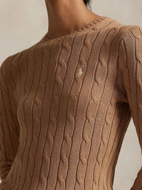 Polo Ralph Lauren sweter damski kolor beżowy lekki 211971795