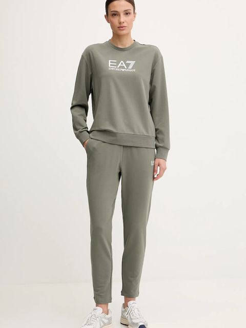 EA7 Emporio Armani dres damski kolor zielony AF13135.7W000115 - zdjęcie produktu nr 1