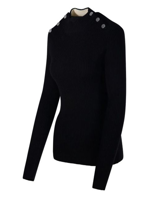 Sportmax Renania ribbed sweater - Black