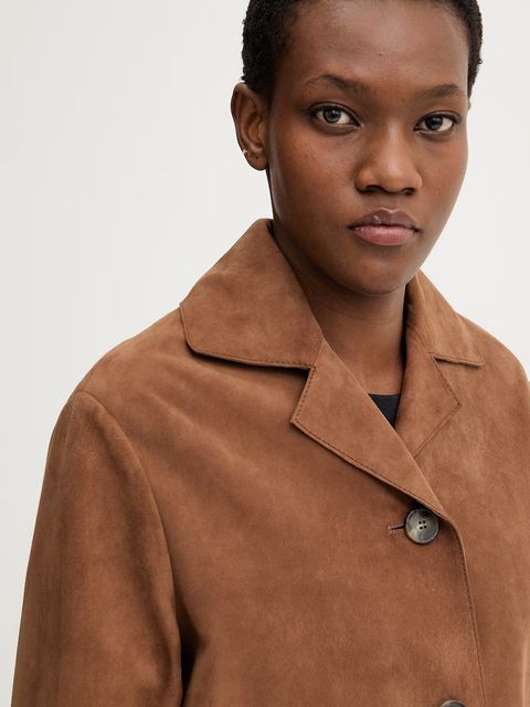 Weekend Max Mara kurtka zamszowa PALCHI