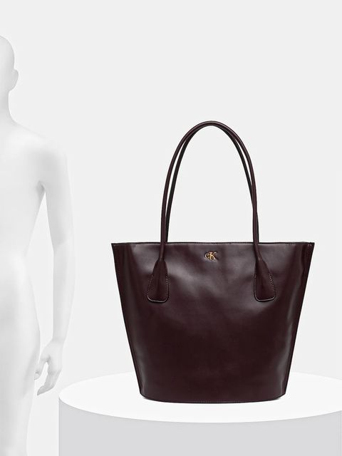 Calvin Klein torebka kolor bordowy LV04F3168G