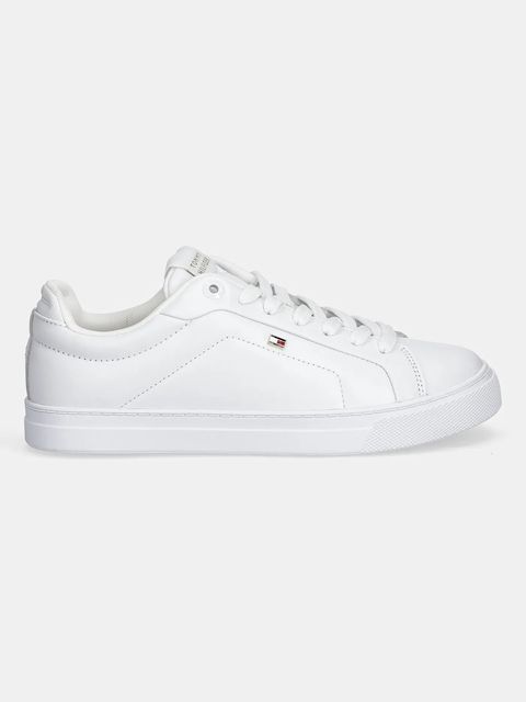 Tommy Hilfiger sneakersy skórzane ICON COURT SNEAKER damskie kolor biały FW0FW08815 - zdjęcie produktu nr 2