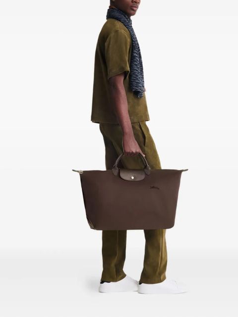 Longchamp large Le Pliage Green tote bag - Brown - zdjęcie produktu nr 2