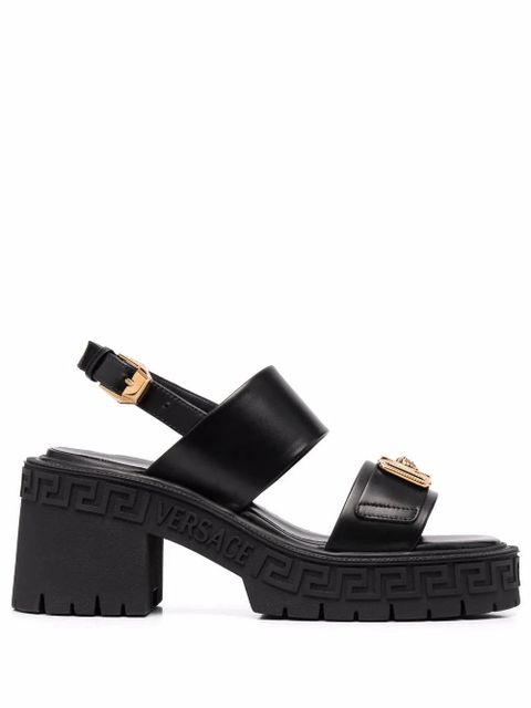Versace Medusa-plaque sandals - Black - zdjęcie produktu nr 1