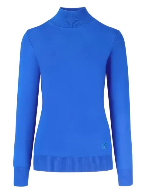 Givenchy roll-neck logo sweater - Blue - zdjęcie produktu nr 1