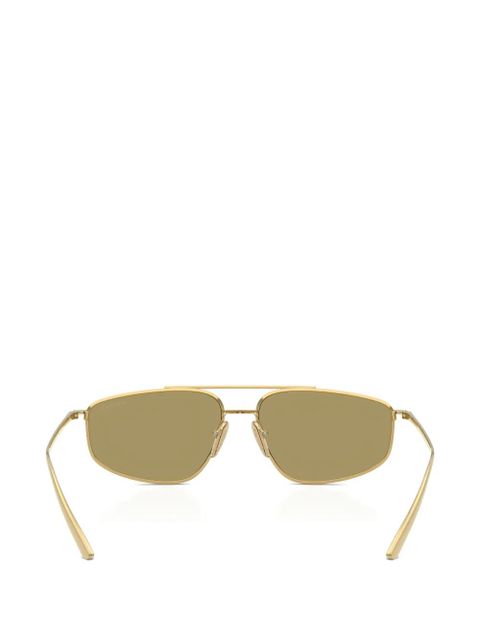 Prada Eyewear geometric sunglasses - Gold