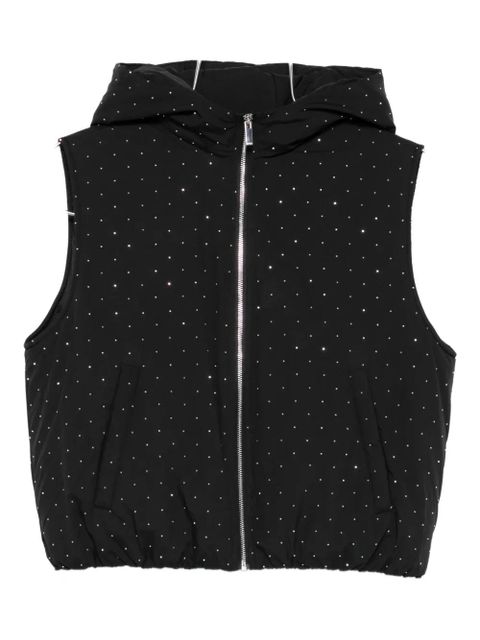 Maje zip-fastening gilet - Black