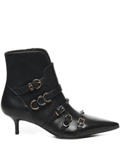 PINKO buckle-detail pointed-toe boots - Black - zdjęcie produktu nr 1