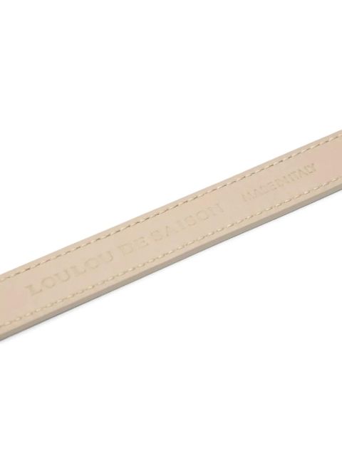 LouLou de Saison Minar leather belt - Neutrals - zdjęcie produktu nr 2