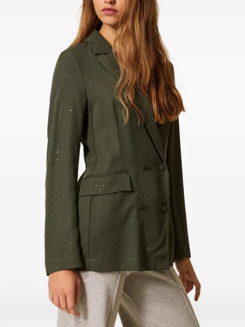 TWINSET embellished blazer - Green