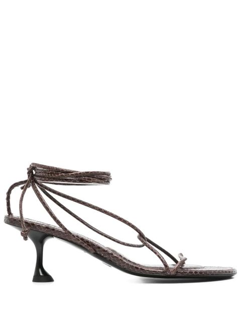 Proenza Schouler 60mm Tee sandals - Brown - zdjęcie produktu nr 1