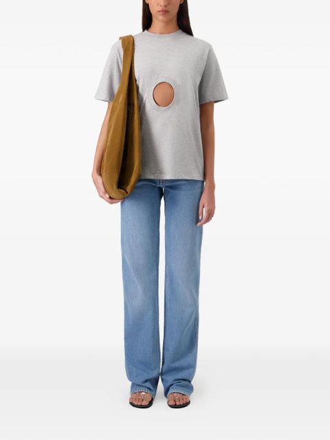 Coperni Window circular opening T-shirt - Grey - zdjęcie produktu nr 2